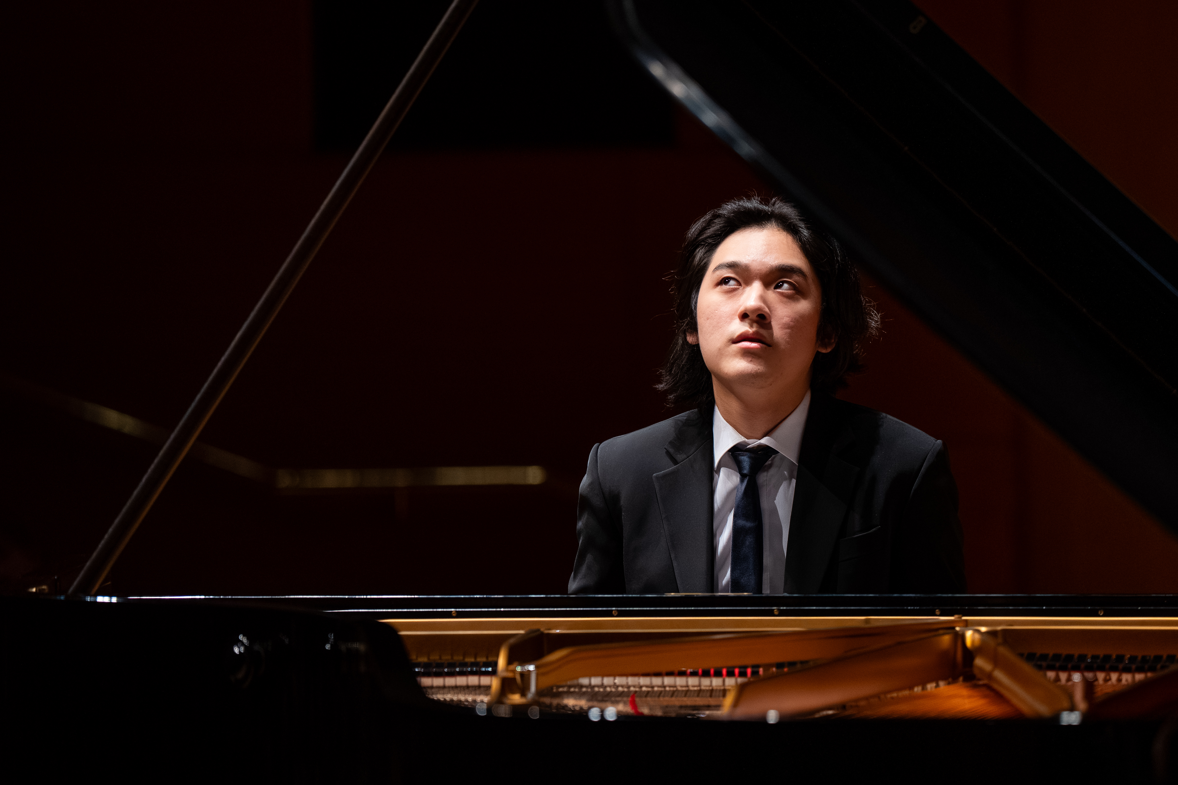 Yunchan Lim at the piano.