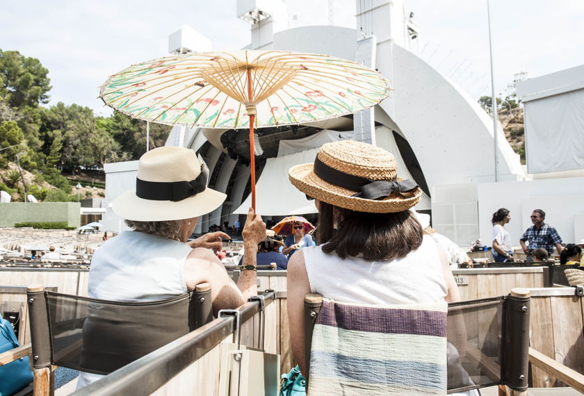 Pro tip: Bring an umbrella or sun hat to stay cool while attending the morning rehearsals.  