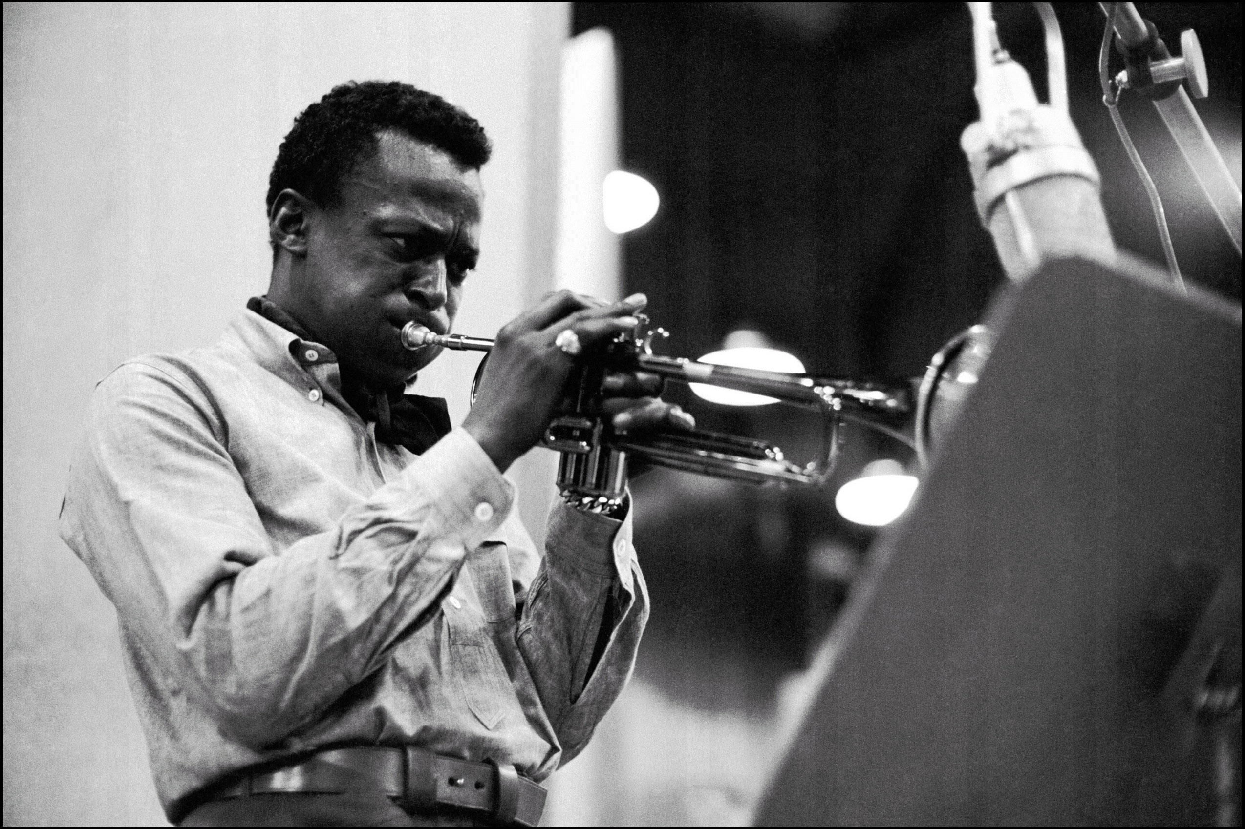Miles Davis recording "Kind of Blue," 1959. Publicity image released by Sony/Legacy Records.
