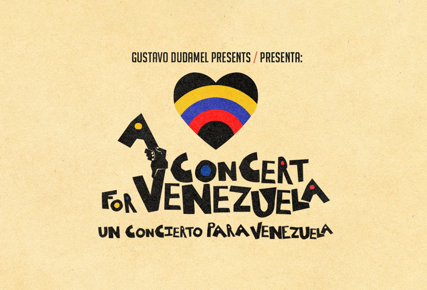 Gustavo Dudamel dirige un concierto benéfico para Venezuela en el Hollywood Bowl