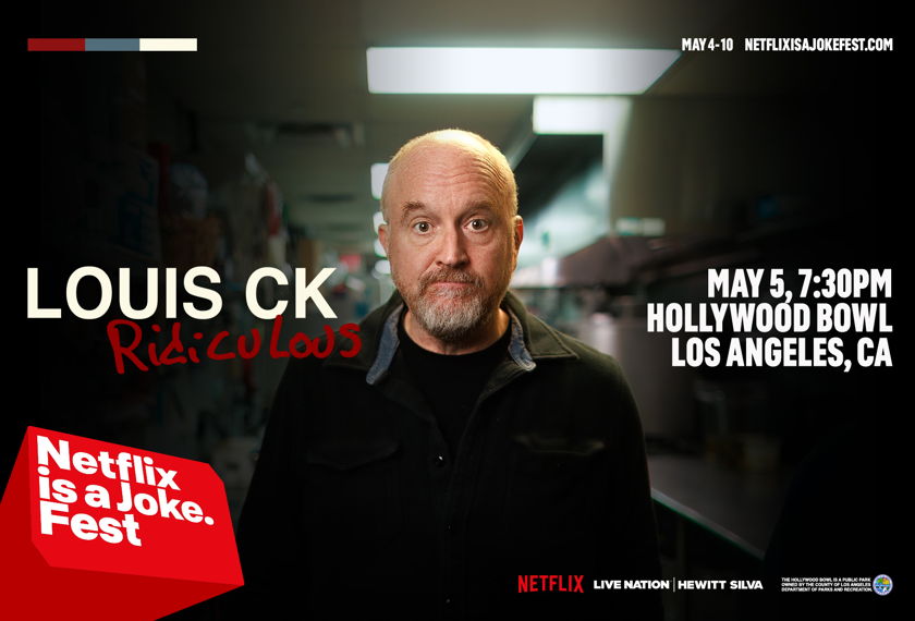 Netflix is a Joke Presents: Louis CK artwork